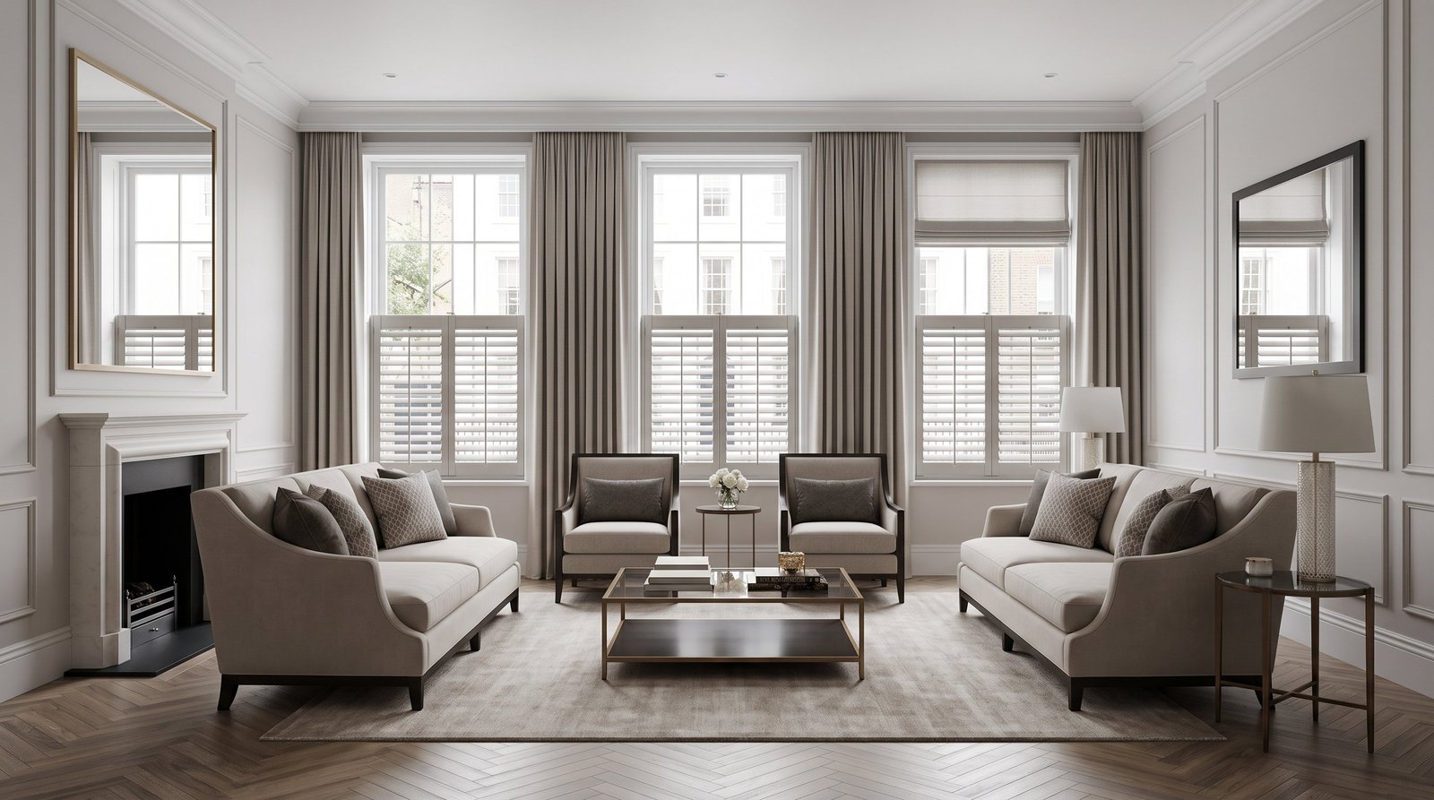 After: Cafe Style Shutters fitted