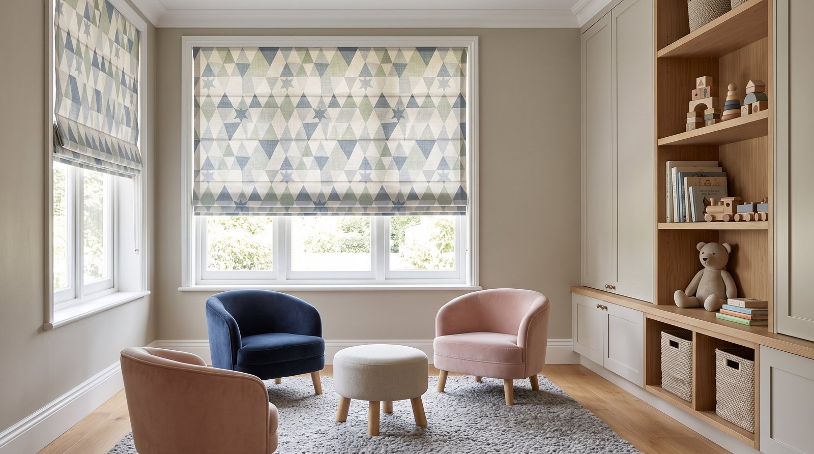 Refined Indoor Kids Lounge &mdash; Children Blinds