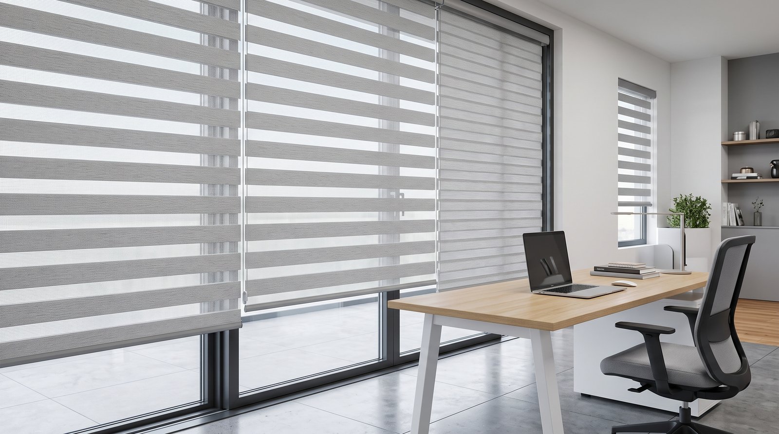 Contemporary Office &mdash; Duplex Blinds