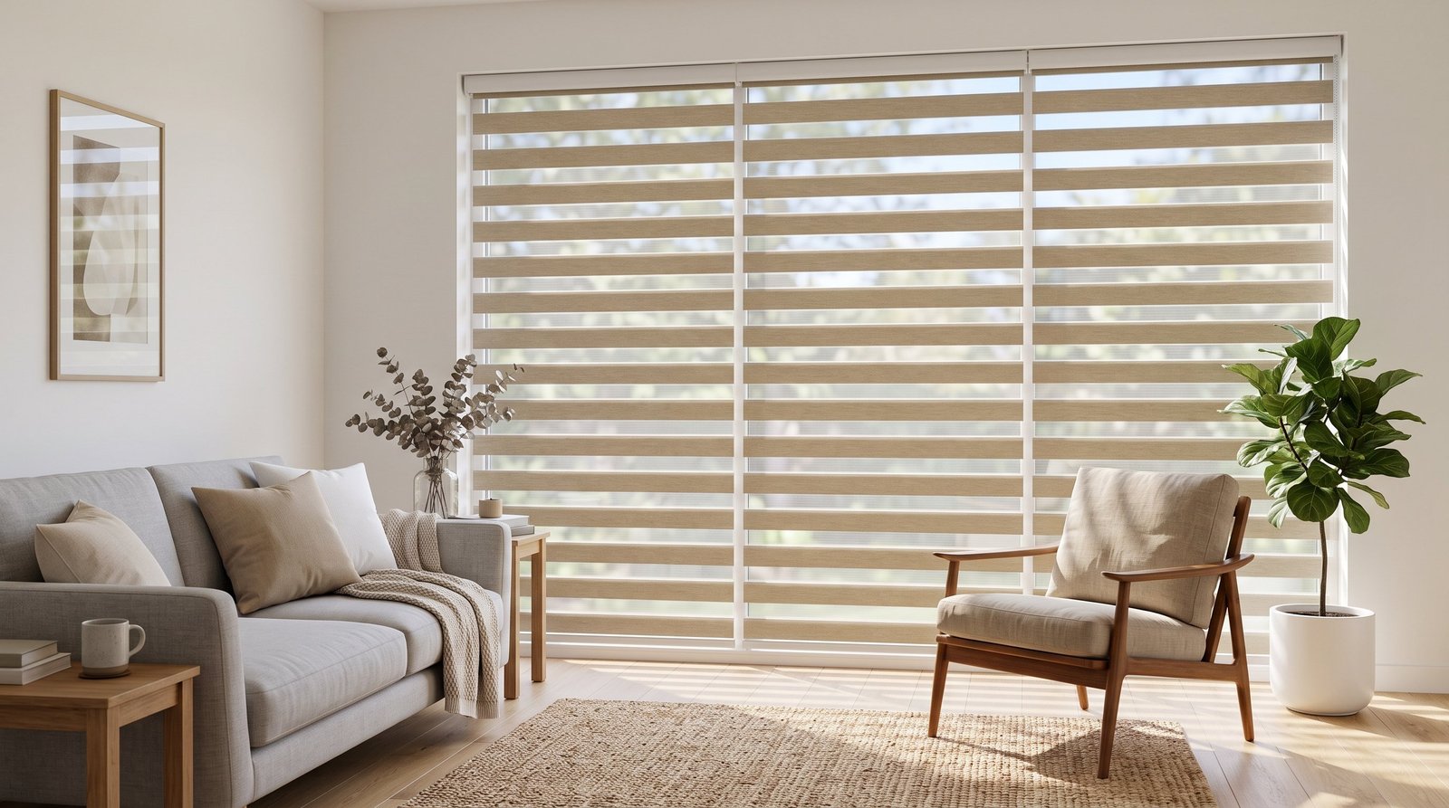 After: Duplex Blinds fitted with soft, filtered daylight