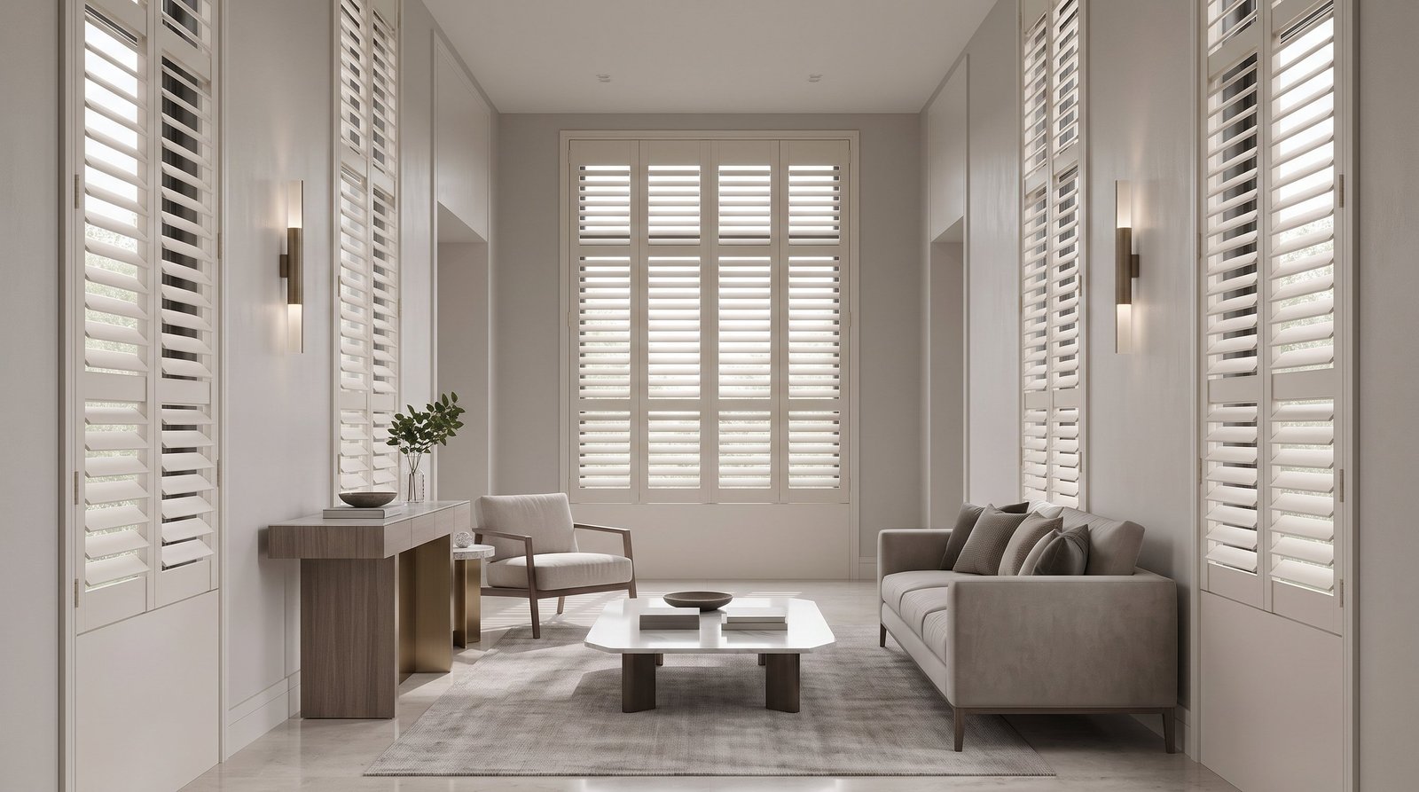 After: Full Height Shutters fitted